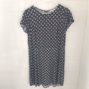 Boden leaf dress. Size 10 (fits more like an 8)